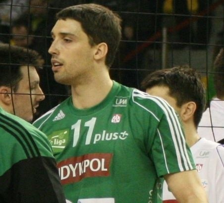 Atakujący Farta Marcel Gromadowski był najskuteczniejszym graczem AZS Olsztyn w sobotnim spotkaniu z Fartem. W czwartym secie dopuścił się faulu, który widziało wiele osób.