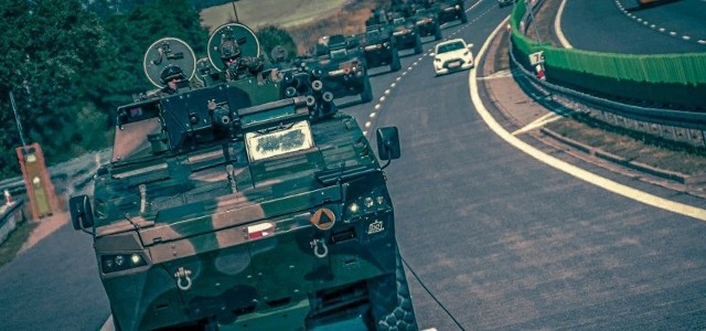 Utrudnienia w ruchu drogowym w województwie śląskim w związku z wojskowymi ćwiczeniami