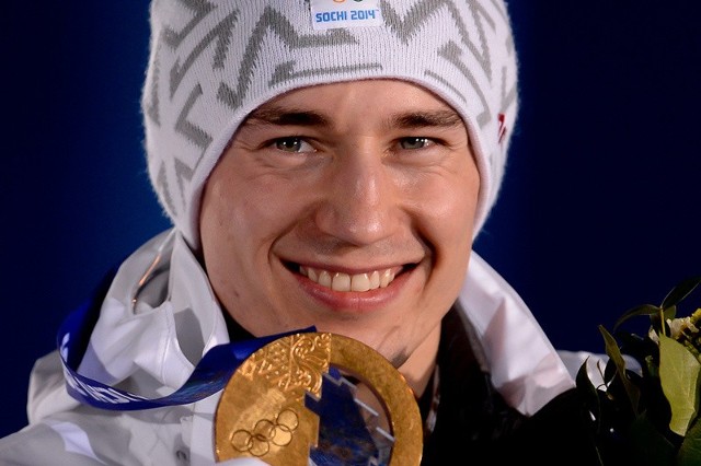 Kamil Stoch - podwójny złoty medalista Soczi 2014.