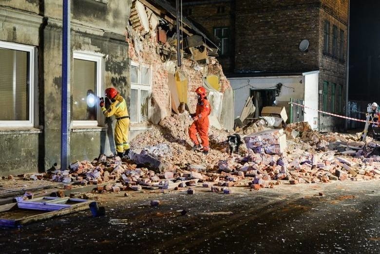 Katastrofa budowlana w Pabianicach. 56-latek oskarżony 