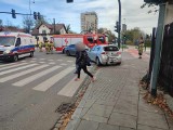 Kraków. Poważny wypadek w Nowej Hucie na Ptaszyckiego. Jedna osoba ranna
