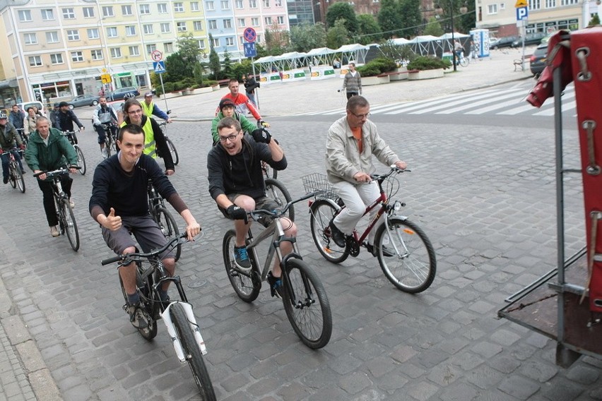 Parada rowerowa w Słupsku