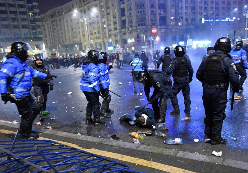 Zamieszki w Bukareszcie