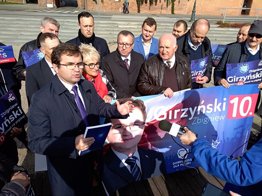 Zbigniew Girzyński zorganizował w tej kampanii tylko jedną...
