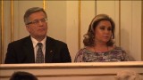 Prezydent Komorowski przysypia na koncercie fortepianowym [ZOBACZ FILM]