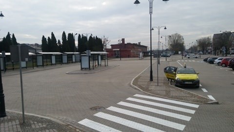 Tak wygląda nowo wybudowane centrum przesiadkowe w Łapach