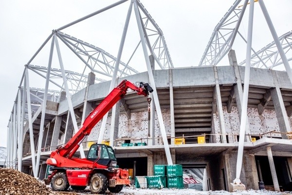 Optymistyczne. Obiekt ŁKS coraz bardziej przypomina stadion! [ZDJĘCIA]