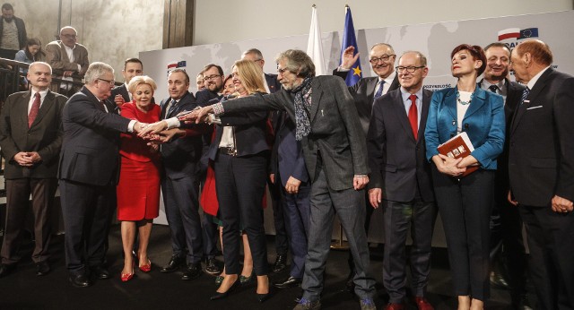 Koalicja Europejska zaprezentowała podkarpackich kandydatów do Parlamentu Europejskiego w Rzeszowie.