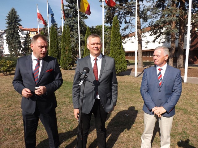 Od lewej: Tomasz Tamborski, Tomasz Siemioniak i gen. Zdzisław Goral
