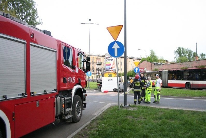 Śmiertelny wypadek motocyklisty w Bytomiu na skrzyżowaniu ul. Miarki i Katowickiej [ZDJĘCIA]