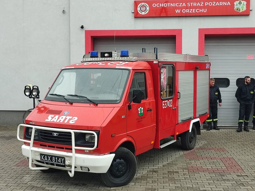 Strażacy z OSP Orzech wspierają strażaków z Ukrainy....
