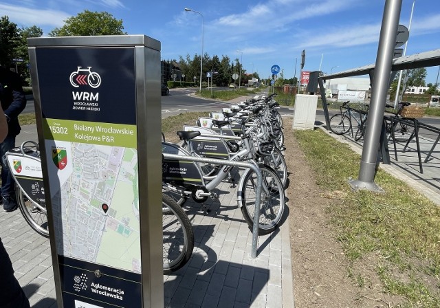 Wrocławski rower miejskie będzie dostępy w ościennych gminach: Kąty Wrocławskie, Kobierzyce i Wisznia Mała.