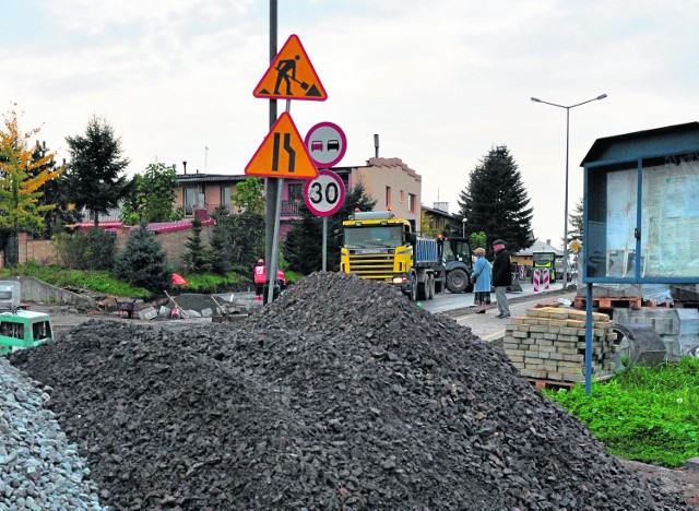 Modernizacja ulicy Bolesława Śmiałego w Tarnobrzegu.
