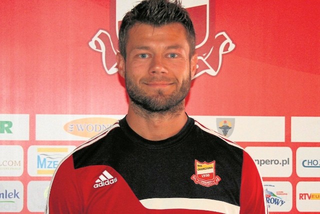 Pomocnik Radosław Bartoszewicz grał m.in. w dwóch drużynach ekstraklasy - w Arce Gdynia i Widzewie Łódź.
