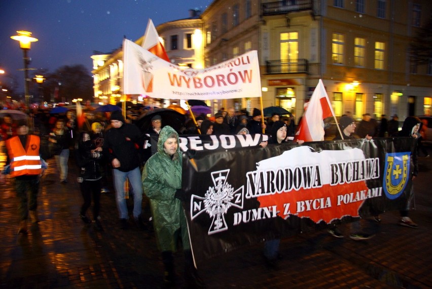 Marsz Żołnierzy Wyklętych w Lublinie (ZDJĘCIA, WIDEO)