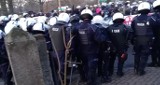 KRYMINALNY CZWARTEK. Protest i starcia z policją w Krośnie Odrzańskim. Protestujący domagali się uwolnienia imigrantów