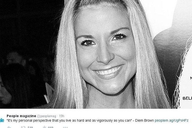 Diem Brown (fot. screen z Twitter.com)