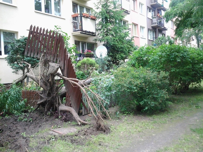 W związku z wystąpieniem szkód na skutek frontu burzowego...