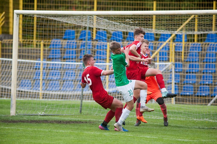 W spotkaniu Centralnej Ligi Juniorów U-17 KS Gryf Słupsk...