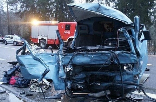 Do wypadku doszło 24 stycznia tuż po godz. 5 na obrzeżach Suwałk