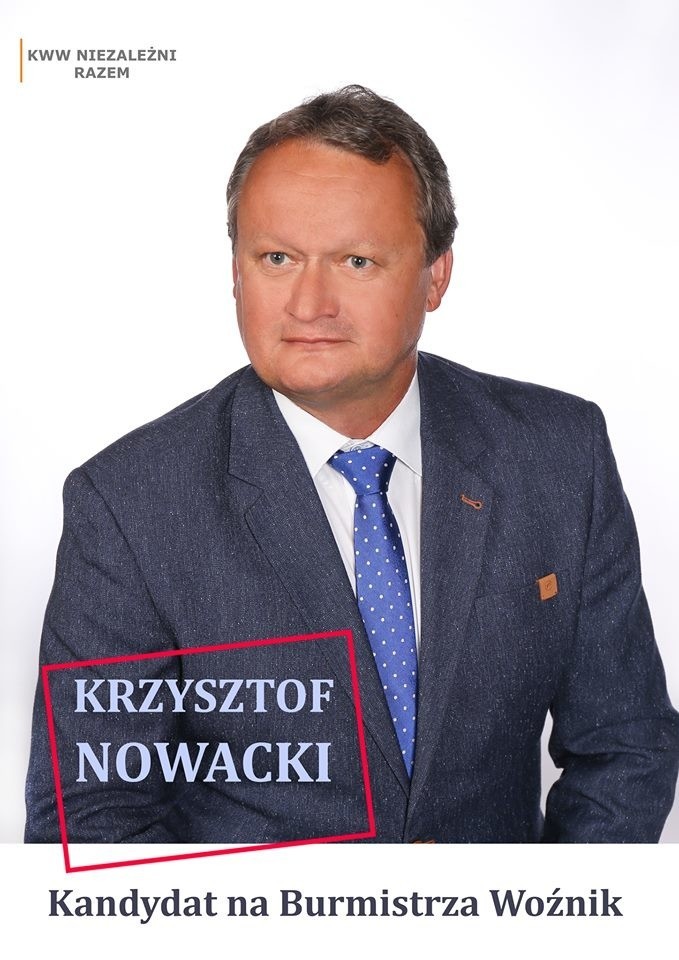 Krzysztof Nowacki - kandydat Komitetu Wyborczego Wyborców...