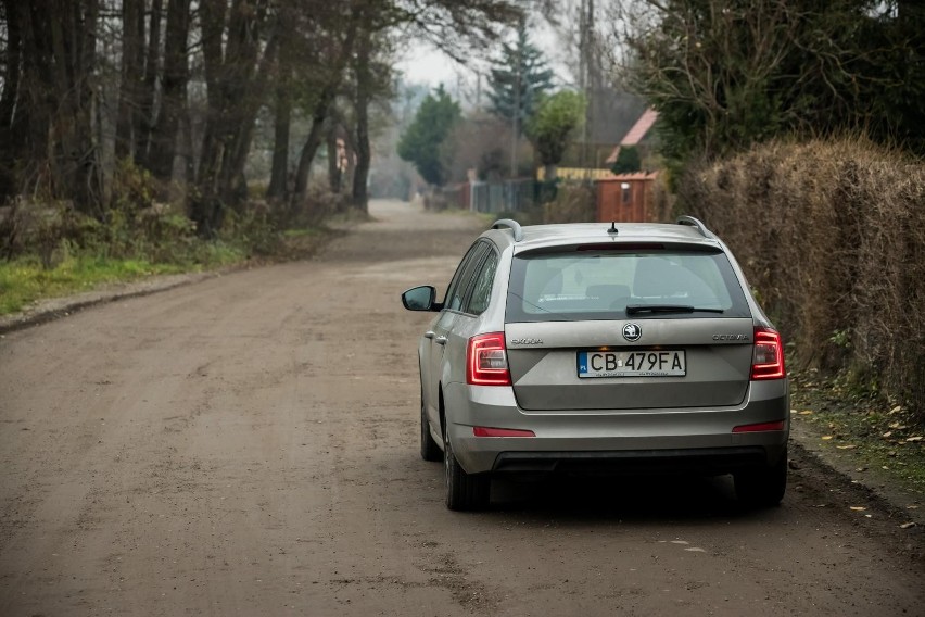 Ulica Ks. Augusta Szamarzewskiego na bydgoskich Piaskach...