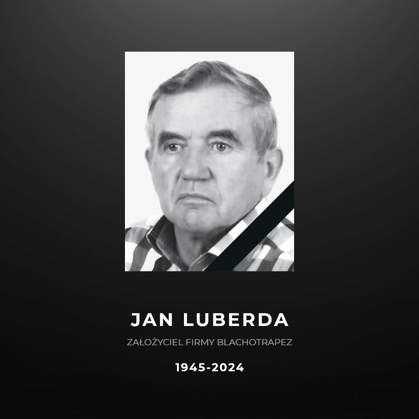 Jan Luberda, założyciel Blachotrapezu