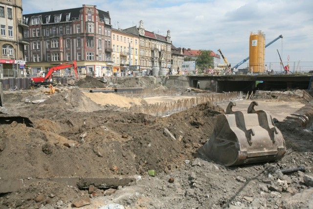Budowa DTŚ w  Gliwicach trwa. Bardzo możliwe, że teraz trasa będzie rozbudowywana w kierunku wschodnim - Mysłowic, Jaworzna i Sosnowca