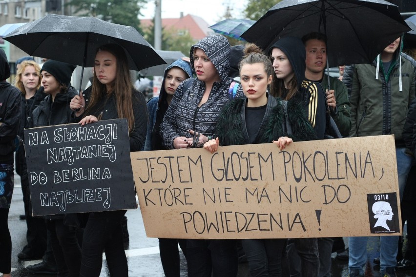 Czarny protest - Wrocław, 3 października 2016