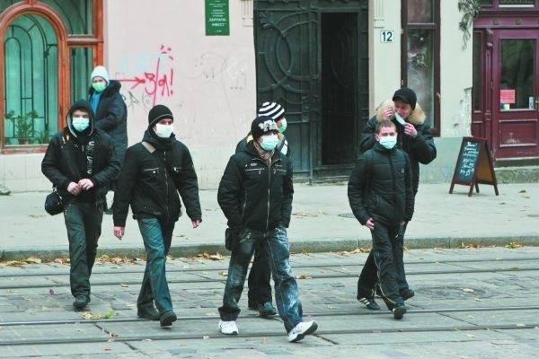 Na ulicach Lwowa ruch mniejszy niż zwykle. Turystów nie ma w ogóle.