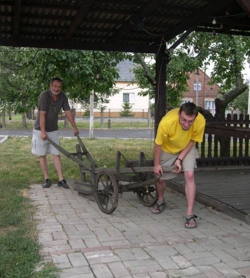 Teoretycznie do płużycy trzeba zaprzęgnąć konia. A jeśli się nie ma konia, wystarczy... redaktor z Opola.