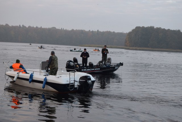 Blisko trzystu wędkarzy na jeziorach Trzesiecko i Wierzchowo walczy o cenne nagrody w zawodach wędkarskich Crazy Fishermen Trophy Szczecinek 2018. W piątek punktualnie o godzinie 8 wystrzał z rakietnicy dał sygnał uczestnikom zawodów Crazy Fishermen Trophy do startu na wybrane wcześniej stanowiska na jeziorze Trzesiecko w Szczecinku. 70 łodzi z pełną mocą silników zaczęło pruć wody jeziora. Taka sama liczba (plus 10 kajaków) w tym samym czasie rozpoczęła połowy na jeziorze Wierzchowo na północy gminy Szczecinek. To na tych dwóch akwenach rozgrywane są jedne z największych imprez wędkarskich tego sezonu. Liczba blisko trzystu wędkarzy przez dwa dni (w niedzielę rozegrane będą jeszcze zawody o puchar burmistrza Szczecinka) mówi sama za siebie. Wędkarze walczą m.in. o nagrodę główną, którą jest profesjonalna łódź. Zwycięskie osady – każda łódź to dwie osoby – otrzymają jeszcze sprzęt wędkarski. W sumie pula nagród wynosi około 100 tysięcy złotych!Ale sięgnąć po nagrody i trofeum nie będzie łatwo, bo stawka uczestników jest doprawdy doborowa. Z najlepszym wędkarzami w Polsce zmierzy się także grupa miłośników moczenia kija ze Szczecinka i okolic, wśród nich Jacek Sobczak z synem Bartkiem. – Widok 70 łodzi na Trzesiecku jest imponujący – mówią i po cichu liczą na sukces. Ich atutem na pewno będzie znajomość akwenu. To będą łowy na grube ryby – organizatorzy ustalili minimalne wymiary wodnych drapieżników i oceniane będą naprawdę tylko duże sztuki. Każda osada przedstawi do oceni po dwa najdłuższe szczupaki i okonie oraz sandacze. Szczególnie jezioro Wierzchowo – od dwóch lat dzierżawione przez gminę wiejską Szczecinek – słynie z wielkich okazów, ale i Trzesiecko – intensywnie zarybianie przez miasto – ma się czym pochwalić. Crazy Fishermen Trophy to nowe wcielenie ubiegłorocznych zawodów Savage Gear Trophy, które okazały się wielkim sukcesem. Impreza ma też promować szczecineckie jeziora jako miejsce uprawiania turystyki wędkarskiej. Zobacz także: Magazyn Sportowy GK24