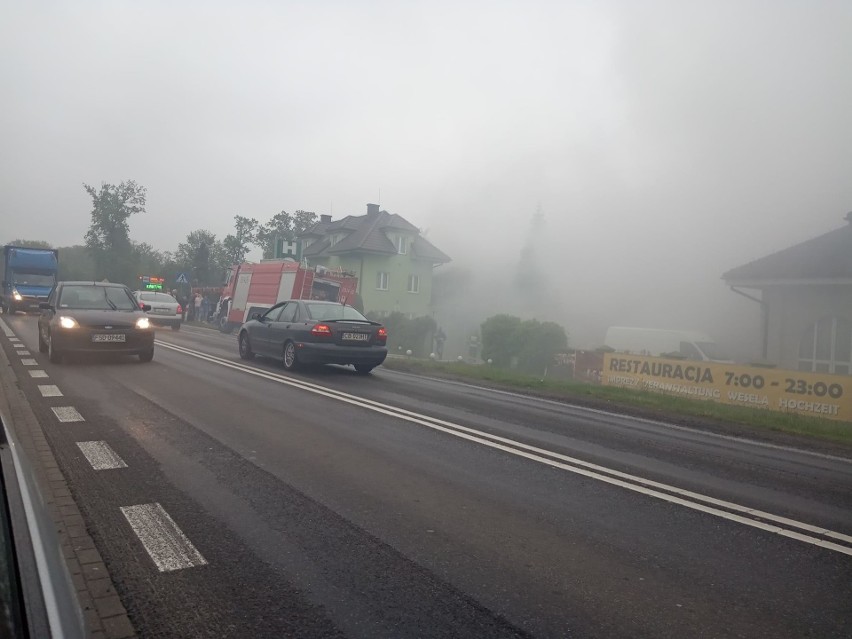 Do pożaru w hotelu Baranowski na ul. Transportowej w...