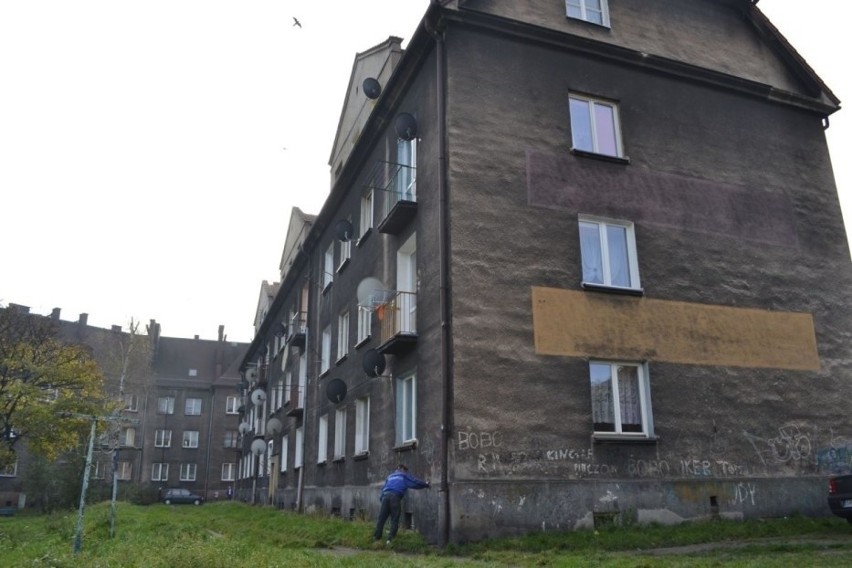 Mieszkańcy bloku na Lompy w Rybniku nieraz wzywali policję....