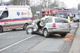 Groźny wypadek w centrum Kędzierzyna-Koźla