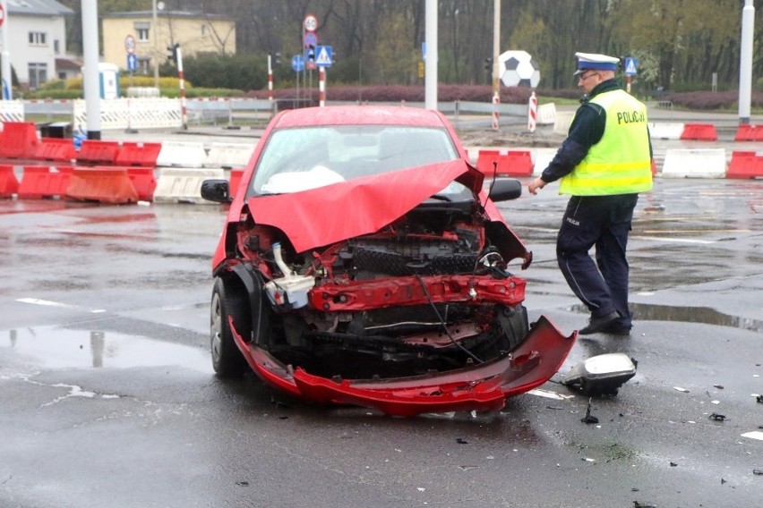 Wypadek we Wrocławiu 25.04.2022
