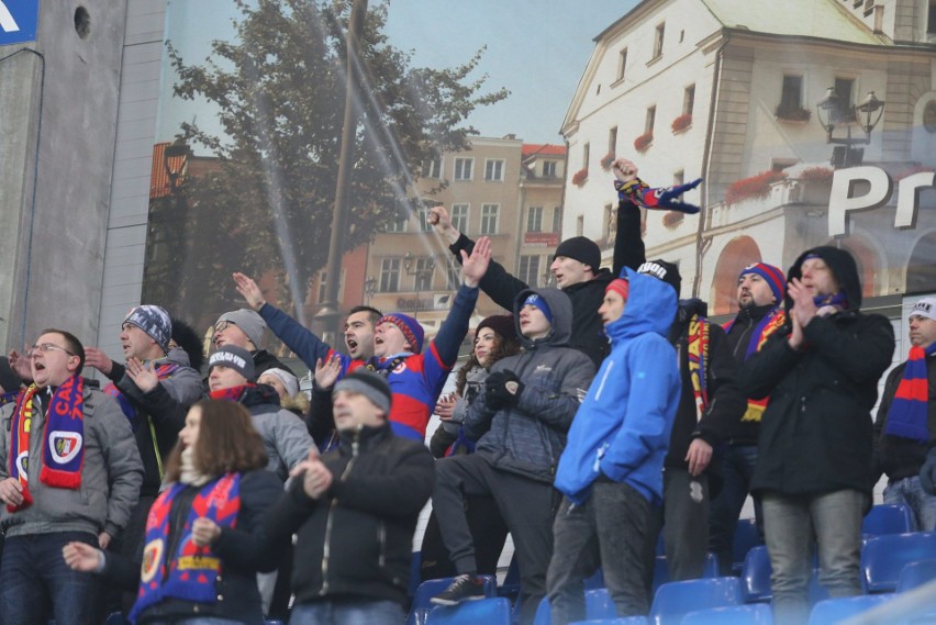 Piast Gliwice - Lech Poznań ZDJĘCIA KIBICÓW