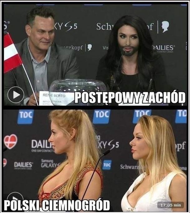 Eurowizja 2014 MEMY [CONCHITA WURST MEMY] Conchita Wurst wygrała Eurowizję 2014