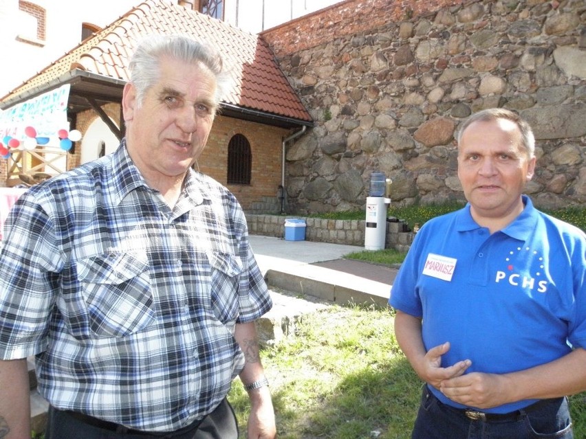 Ignacy Guenther (z lewej) i Mariusz Brunka mieli okazję...