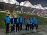 Bobry z Adamowa w gminie Promna na stadionie Legii. Sportowcy z zespołu szkół specjalnych dopingowali piłkarzy podczas meczu Ekstraklasy