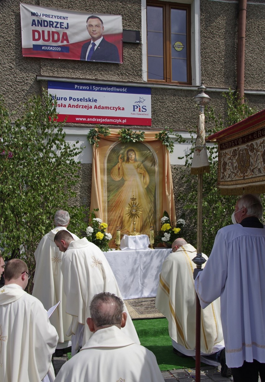 Procesja Bożego Ciała w Krzeszowicach