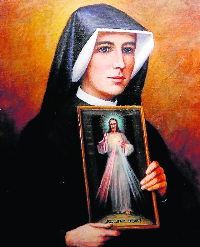 Siostra Faustyna i słynny obraz Miłosierdzia Bożego
