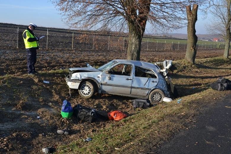 Wielki Dół. Śmiertelny wypadek na DK 7 [ZDJĘCIA]