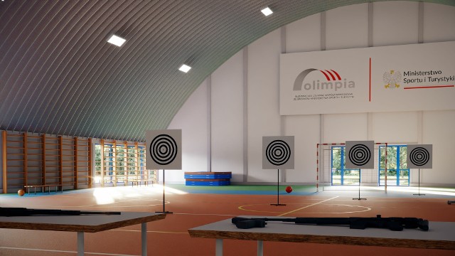W Sosnowcu powstaną trzy nowe hale sportowe. Elementem wyróżniającym inwestycje będą mobilne strzelnice