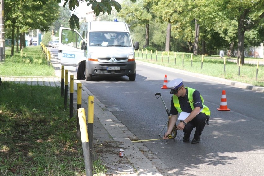 Śmiertelne potrącenie pieszego na Niskich Łąkach