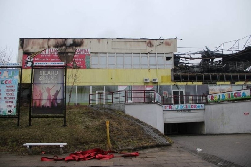 Pożar Domu Handlowego Retman w Tczewie