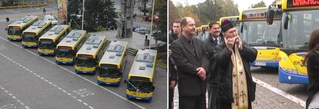 Z nowych pojazdów cieszą się władze miasta i ksiądź Giriatowicz. Pasażerowie jeżdżą nimi od początku października.