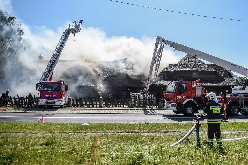 Antoninek: Pożar restauracji Młyńskie Koło