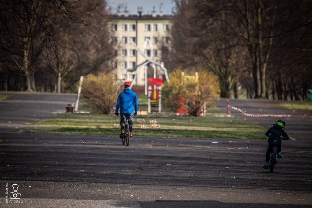 Park Śląski niemal opustoszał po informacji o stanie epidemii.Zobacz kolejne zdjęcia. Przesuwaj zdjęcia w prawo - naciśnij strzałkę lub przycisk NASTĘPNE