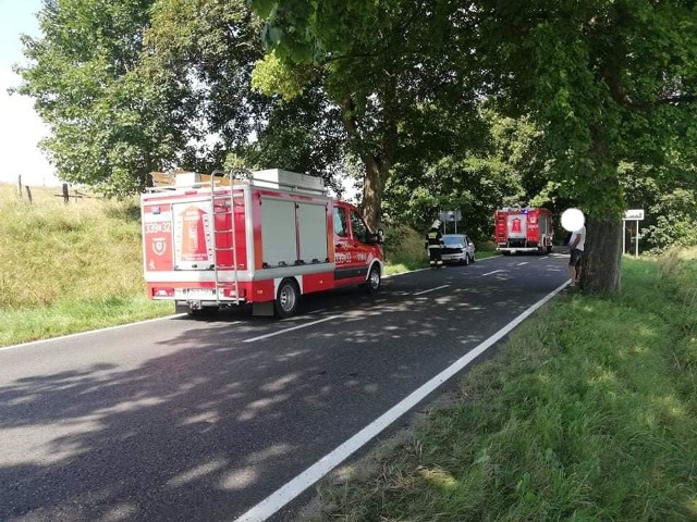 Do zdarzenia doszło na ulicy Jana Pawła II w Polanowie. Kierowca samochodem ford z niewyjaśnionych przyczyn zjechał z drogi i uderzył w drzewo. Samochodem podróżowały trzy osoby. Kierowca został przebadany na obecność alkoholu i był trzeźwy. Na szczęście nikomu nic się nie stało w tym zdarzeniu. POLANÓW 998Zobacz także: Pożar w Polanowie